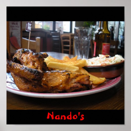 Nando's, Nando's Poster (Voorkant)