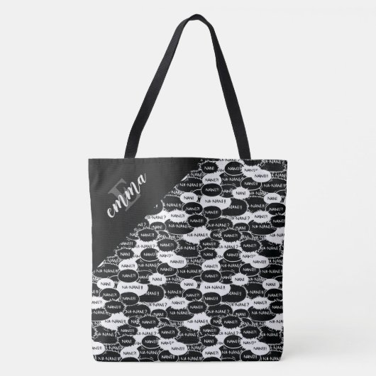 Nani Explosion Seamless Pattern Tote Bag (Voorkant)