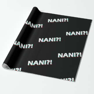 Nani? Funny Anime Lover Fan Gift Cadeaupapier