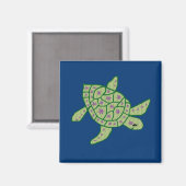 Nani Honu (Mooie zeeen schildpad) magneet (Voorkant / Achterkant)