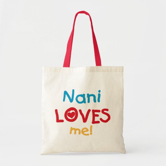 Nani Loves Me T-shirts en geschenken Tote Bag (Voorkant)