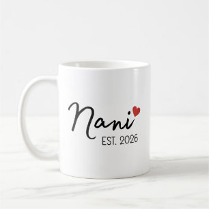 Nani Nana Oma Opa 2026 Set, Nieuwe Indiase Grootou Koffiemok