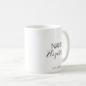 Nani Oma Aangepaste naam zwangerschapsaankondiging Koffiemok (Voorkant rechts)