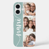 Nani Script Grandma Photo Collage Case-Mate iPhone Case (Achterkant)