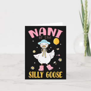 Nani van de domme gans eerste verjaardag familie m kaart