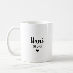 Nani Voor het eerst oma zwangerschapsaankondiging Koffiemok