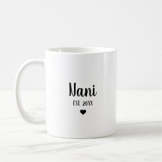 Nani Voor het eerst oma zwangerschapsaankondiging Koffiemok