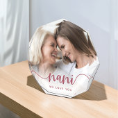 Nani We houden van je | Grandma Script Overlay Fotoblokken