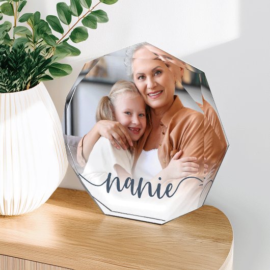Nanie | Grandma Script Overlay Fotoblokken