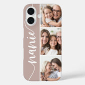 Nanie Script Grandma Photo Collage Case-Mate iPhone Case (Achterkant)