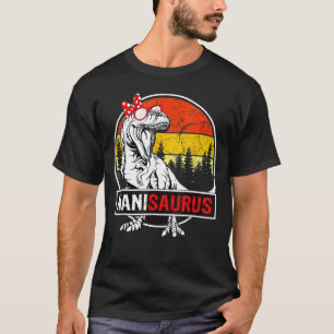 Nanisaurus Rex Dinosaur Nani Saurus Moeder Fami T-shirt