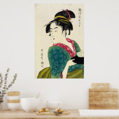Naniwaya Okita Geisha Poster (Keuken)