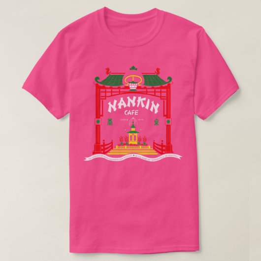 Nankin Cafe Minneapolis T-shirt (Design voorkant)