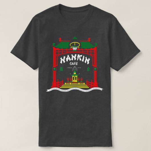 Nankin Cafe Minneapolis T-shirt (Design voorkant)