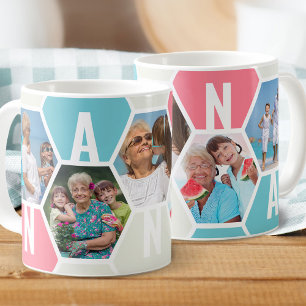 Nanna 5 Foto bewerkbare 5-letter bijenkorf Koffiemok