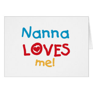 Nanna Loves Me T-shirts en geschenken