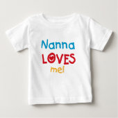 Nanna Loves Me T-shirts en geschenken (Voorkant)
