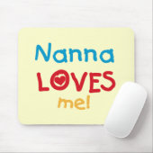 Nanna Loves Me T-shirts en geschenken Muismat (Met muis)