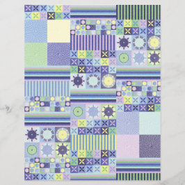 Nanna's  Faux Knit Crochet Blanket Pattern