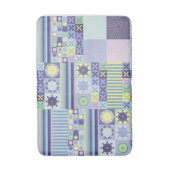 Nanna's  Faux Knit Crochet Blanket Pattern Badmat (Voorkant Verticaal)