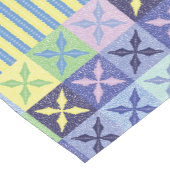 Nanna's Faux Knit Crochet Blanket Pattern Korte Tafelloper (Hoek)