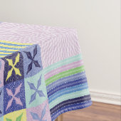 Nanna's Faux Knit Crochet Blanket Pattern Tafelkleed (Voorbeeld)