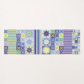 Nanna's  Faux Knit Crochet Blanket Pattern Yogamat (Achterkant (horizontaal))