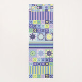 Nanna's  Faux Knit Crochet Blanket Pattern Yogamat (Achterkant)