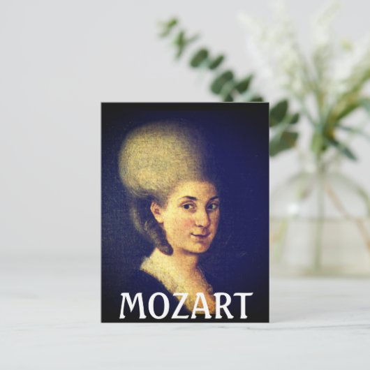 Nannerl Mozart Briefkaart (Staand voorkant)