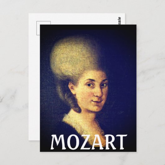Nannerl Mozart Briefkaart (Voorkant / Achterkant)