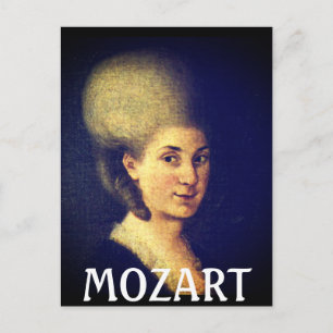 Nannerl Mozart Briefkaart