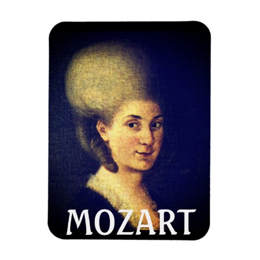 Nannerl Mozart Magneet (Verticaal)