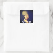 Nannerl Mozart Vierkante Sticker (Tas)