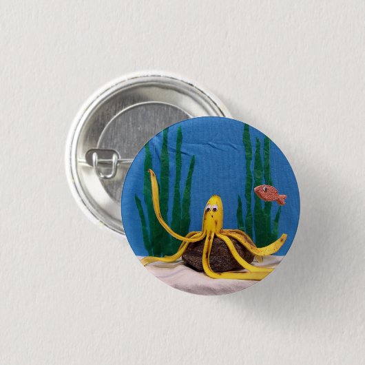 Nannerpus Ronde Button 3,2 Cm (Voorkant /achterkant)