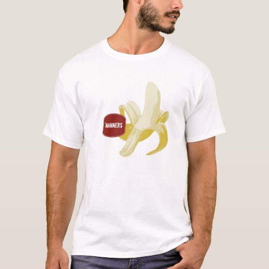 "NANNERS - Bananen - Crazy! T-shirt (Voorkant)