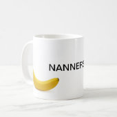 Nanners zijn bae (voor banaanventilatoren) koffiemok (Voorkant links)