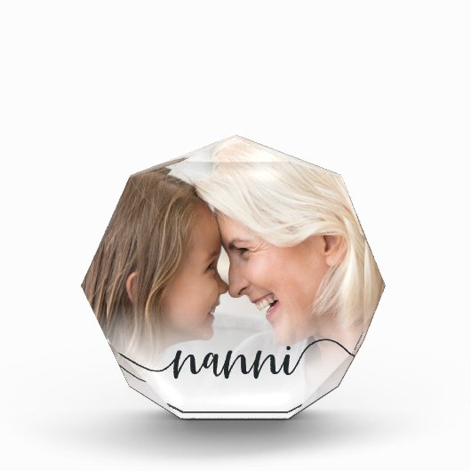 Nanni | Grandma Script Overlay Fotoblokken (Voorkant)