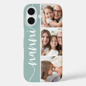 Nanni Script Grandma Photo Collage Case-Mate iPhone Case (Achterkant)
