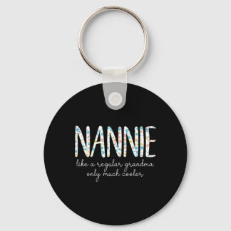 Nannie als een gewone oma, maar dan veel cooler sleutelhanger