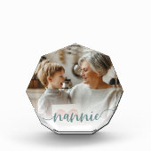 Nannie | Grandma Script Overlay Fotoblokken (Voorkant)