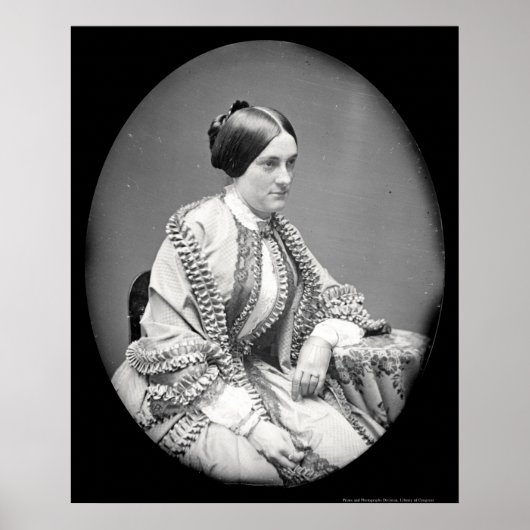 Nannie Macomb Daguerreotype 1850 Poster (Voorkant)