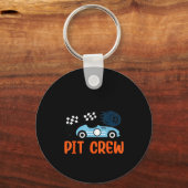 Nannie T Crew Race Car Family Matching Birthday  Sleutelhanger (Voorkant)