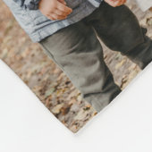 Nannie We houden van je hart Modern Foto Collage Fleece Deken (Hoek)