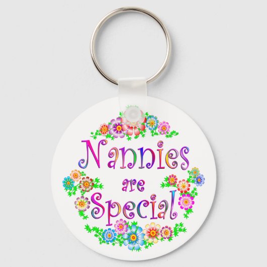 NANNIES zijn speciaal Sleutelhanger (Voorkant)