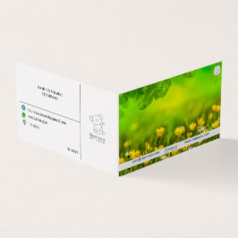 NANNOOS GEVONDEN VISITEKAARTJE