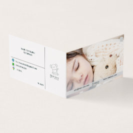 NANNOOS GEVONDEN VISITEKAARTJE