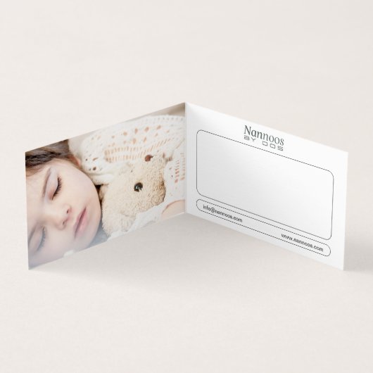 NANNOOS GEVONDEN VISITEKAARTJE (Binnen)