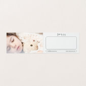 NANNOOS GEVONDEN VISITEKAARTJE (Binnenkant ongevouwen)