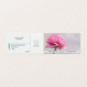 NANNOOS GEVONDEN VISITEKAARTJE (Buitenkant ongevouwen)