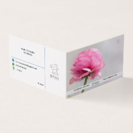 NANNOOS GEVONDEN VISITEKAARTJE